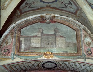 Detalle de un techo, Villa Medicea di Careggi